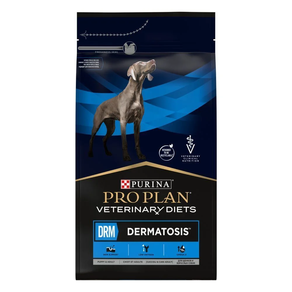 Cухий корм для собак Pro Plan Veterinary Diets DRM Dermatosis 3 кг