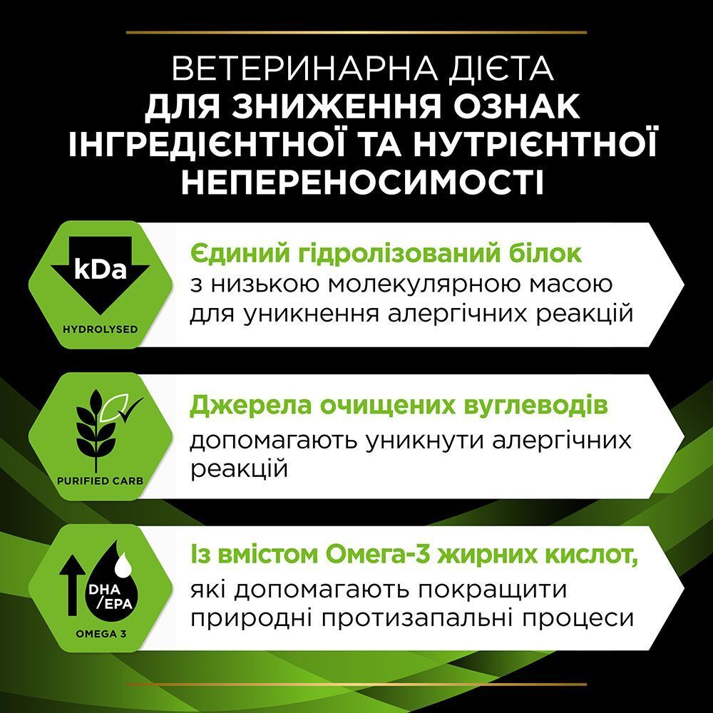 Cухий корм для собак Pro Plan Veterinary Diets HA Hipoallergenic 1,3 кг