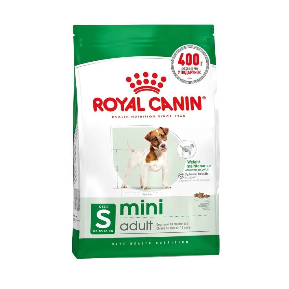 Royal Canin Mini Adult сухой корм для собак 1,6 кг + 400 г