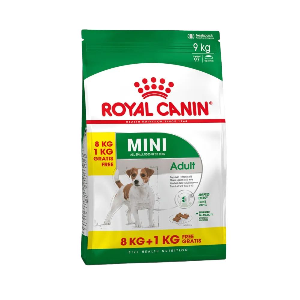 Сухий корм для собак Royal Canin Mini Adult 8+, 8+1 кг Сухий корм для собак Royal Canin Mini Adult 8+, 8+1 кг