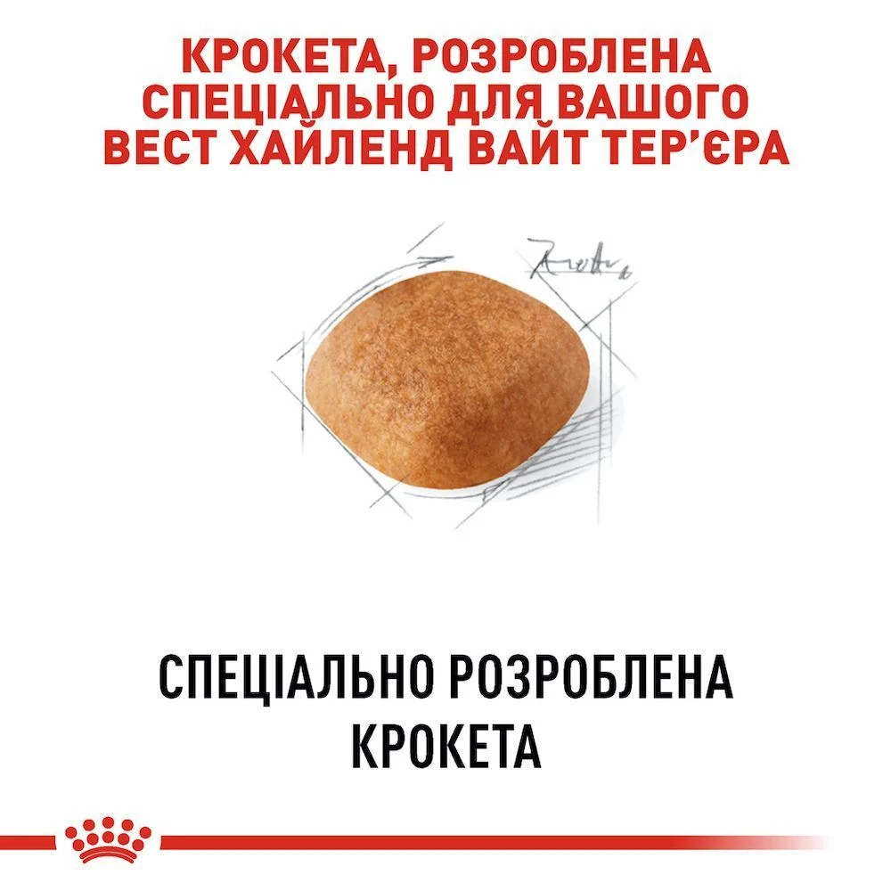 Сухий корм для собак Royal Canin Adult West Highland White Terrier 3 кг Сухий корм для собак Royal Canin Adult West Highland White Terrier 3 кг