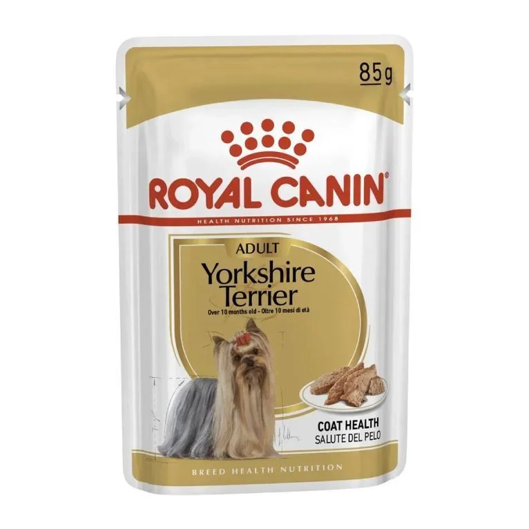 Набор сухого и влажного корма для собак Royal Canin Yorkshire Terrier Adult 1,5 кг + 4 шт. по 85 г Набор сухого и влажного корма для собак Royal Canin Yorkshire Terrier Adult 1,5 кг + 4 шт. по 85 г