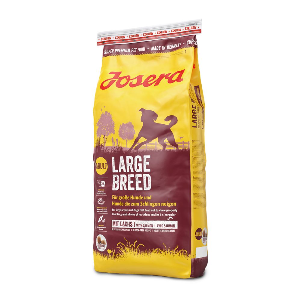 Сухой корм для собак Josera Large Breed 15 кг — лосось Сухой корм для собак Josera Large Breed 15 кг — лосось