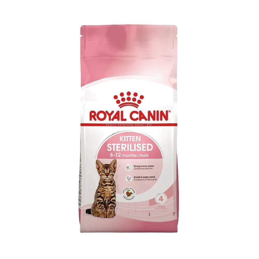 Сухий корм для кошенят Royal Canin Kitten Sterilised 400 г Сухий корм для кошенят Royal Canin Kitten Sterilised 400 г