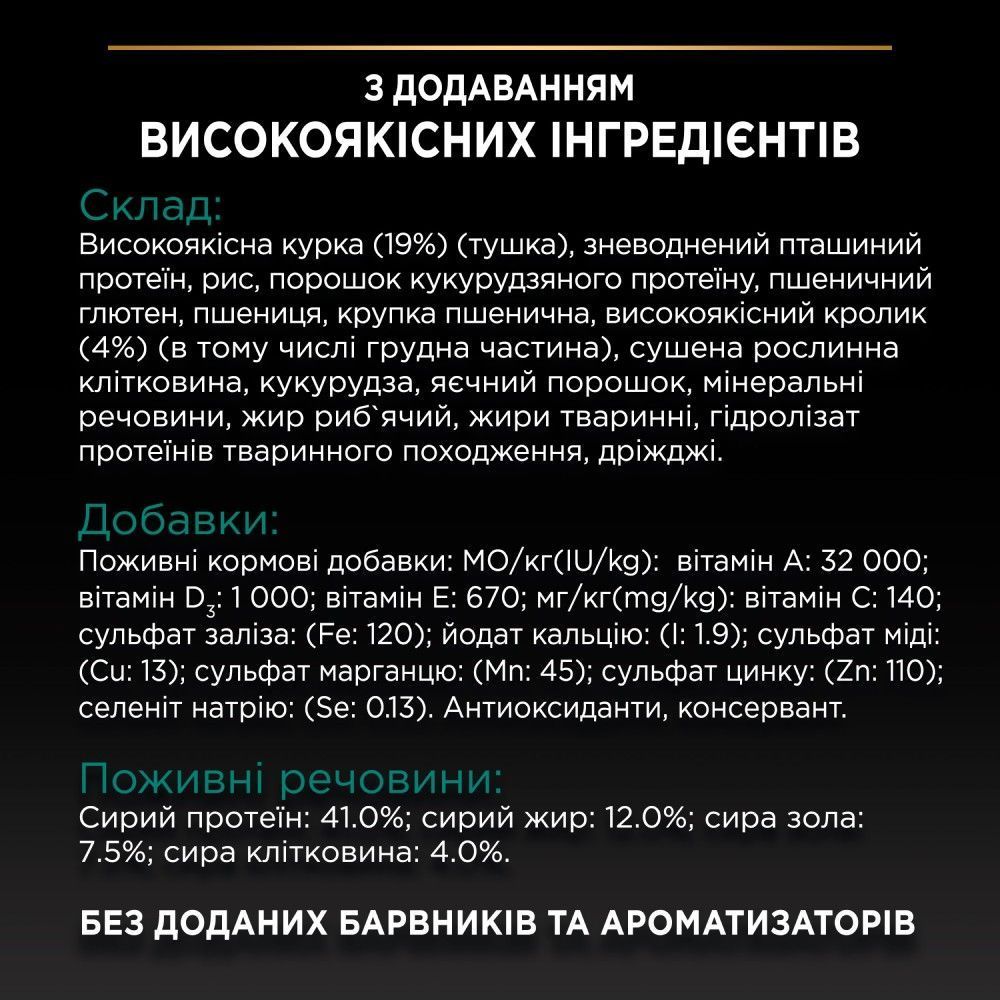 Сухой корм для кошек Pro Plan Sterilised Adult Renal Plus 1,5 кг - кролик Сухой корм для кошек Pro Plan Sterilised Adult Renal Plus 1,5 кг - кролик