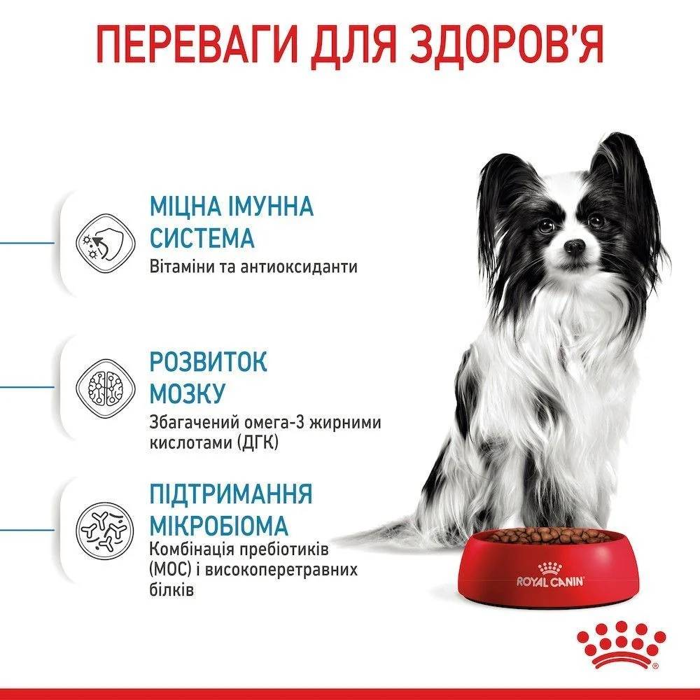 Сухий корм для цуценят Royal Canin X-Small Puppy 500 г Сухий корм для цуценят Royal Canin X-Small Puppy 500 г