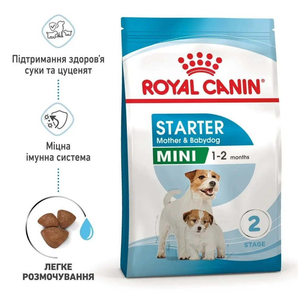 Сухой корм для щенков Royal Canin Mini Starter 1 кг