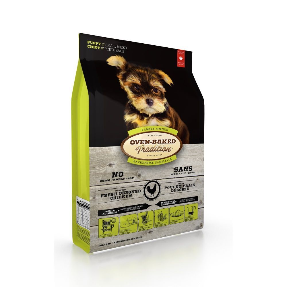 Сухой корм для щенков Oven-Baked Tradition Small Breed Puppy 2,27 кг - курица