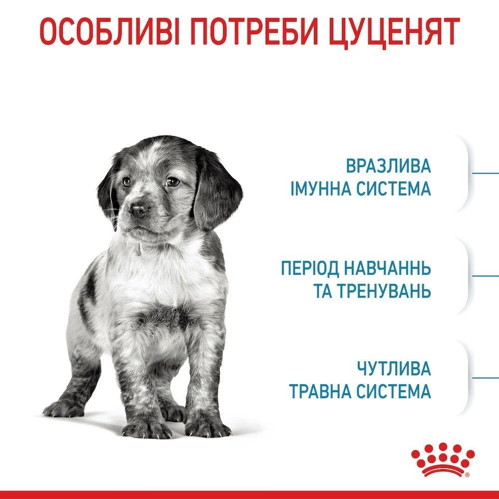 Сухий корм для цуценят Royal Canin Medium Puppy 1 кг Сухий корм для цуценят Royal Canin Medium Puppy 1 кг
