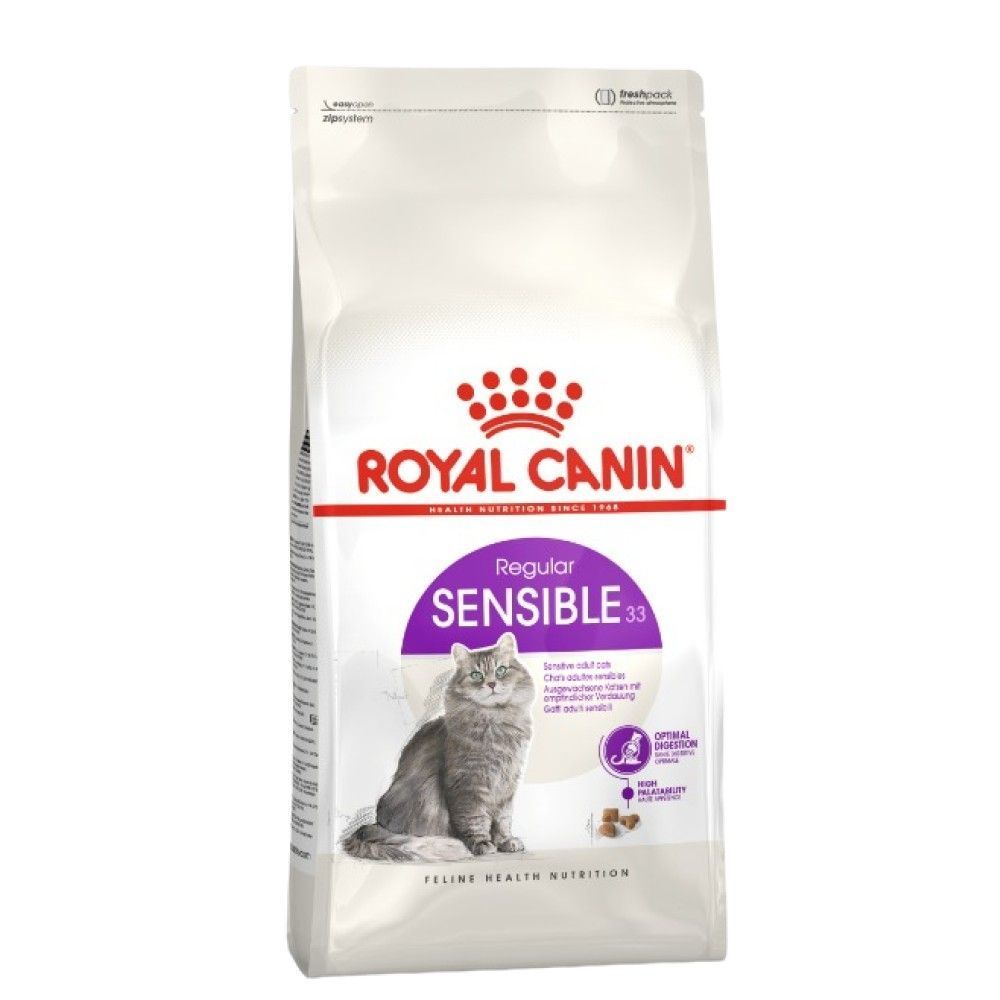 Сухий корм для котів Royal Canin Regular Sensible 33 400 г Сухий корм для котів Royal Canin Regular Sensible 33 400 г