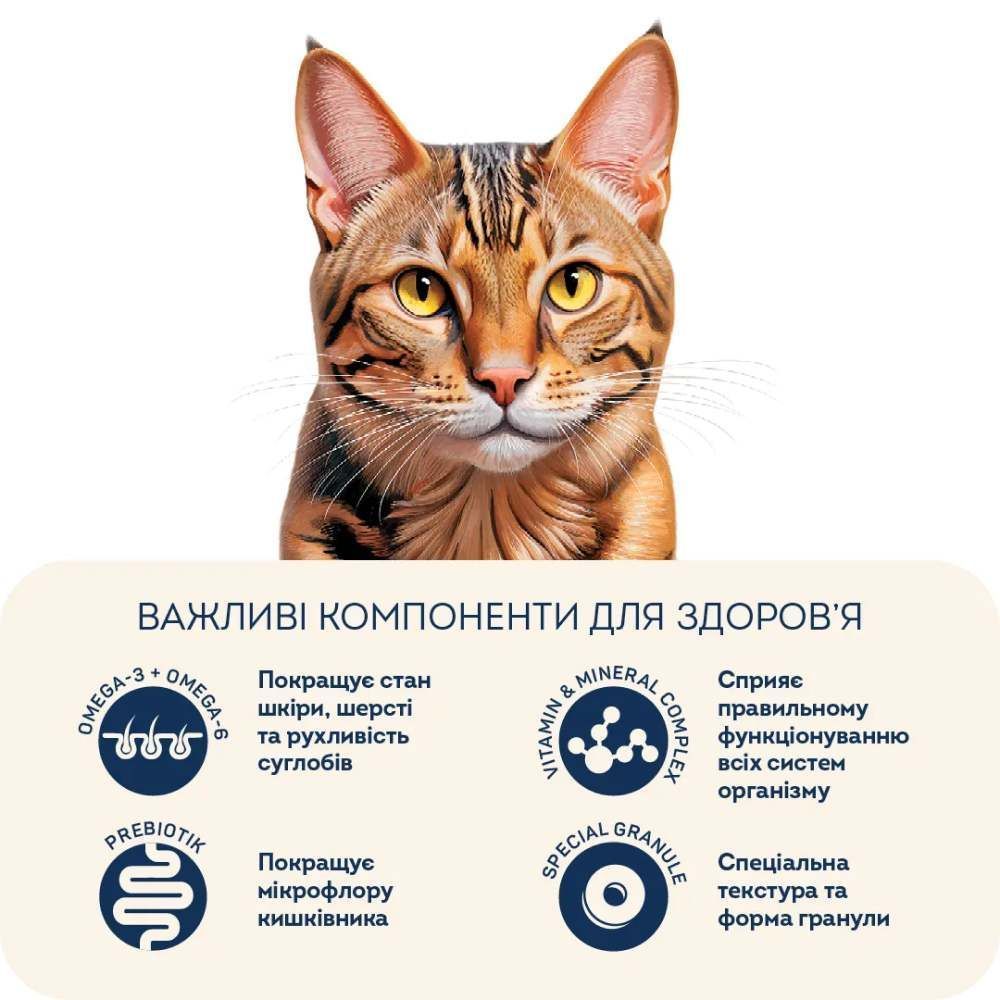 Сухий корм для котів Home Food Active Adult 400 г - курка та креветки Сухий корм для котів Home Food Active Adult 400 г - курка та креветки