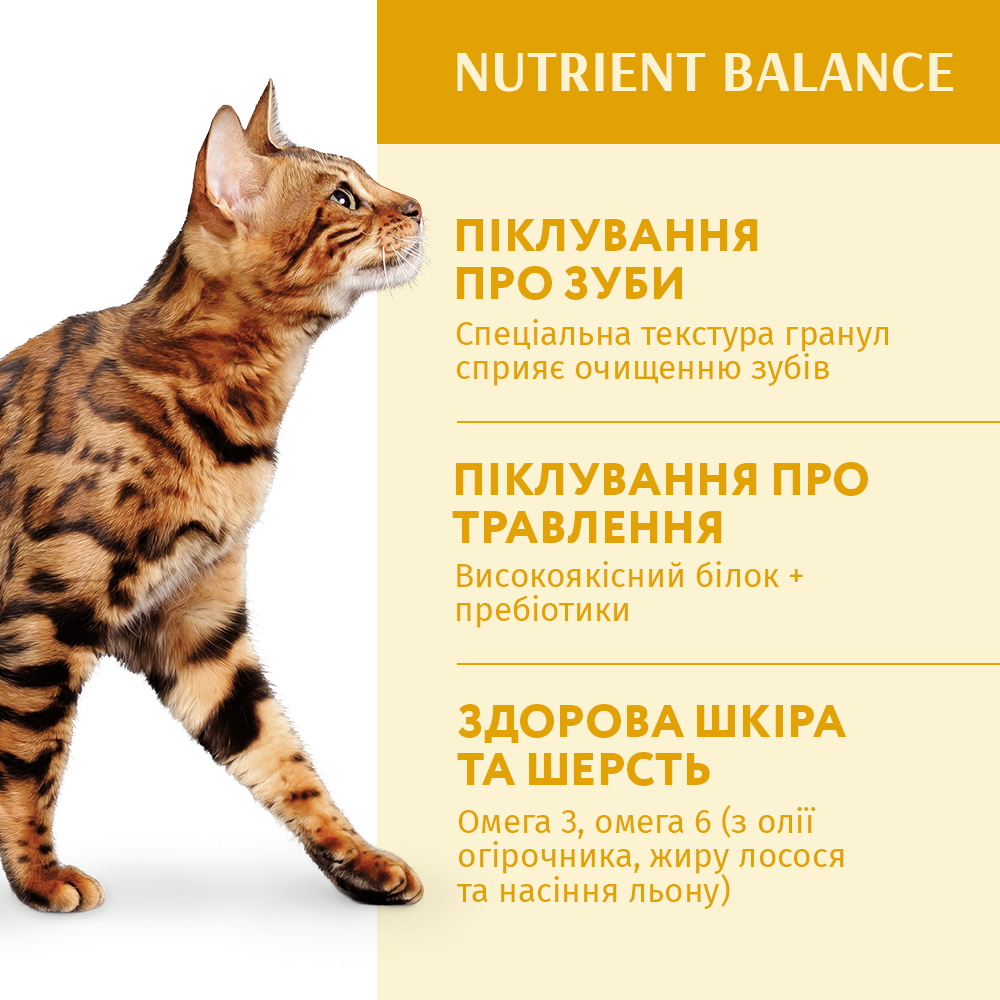 Сухой корм для кошек Optimeal Nutrient Balance Adult 700 г - курица Сухой корм для кошек Optimeal Nutrient Balance Adult 700 г - курица