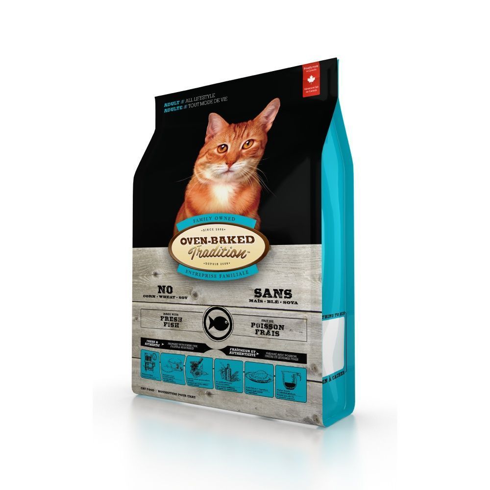 Сухой корм для кошек Oven-Baked Tradition Adult 1,13 кг - рыба Сухой корм для кошек Oven-Baked Tradition Adult 1,13 кг - рыба