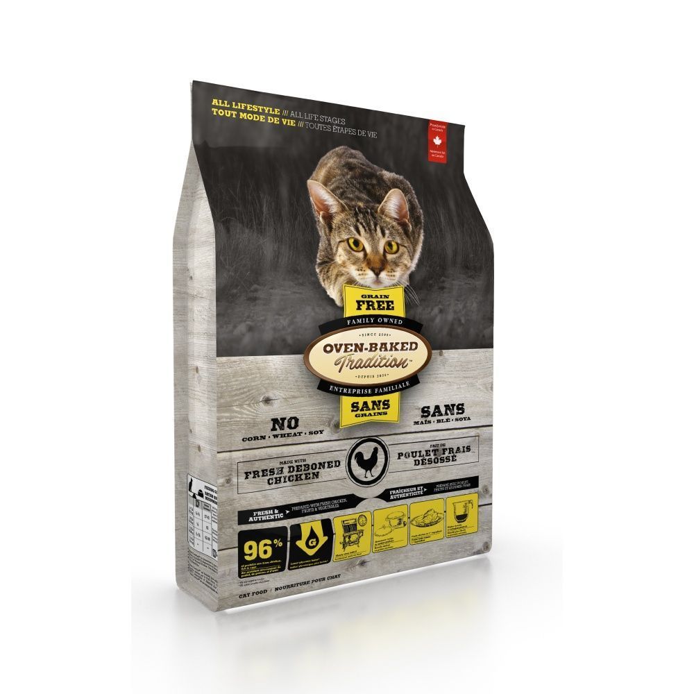 Сухой корм для кошек Oven-Baked Tradition Grain Free 1,13 кг - курица Сухой корм для кошек Oven-Baked Tradition Grain Free 1,13 кг - курица