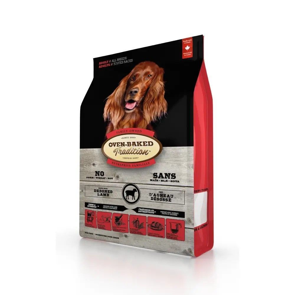 Сухий корм для собак Oven-Baked Tradition Adult All Breeds 11,34 кг - ягня