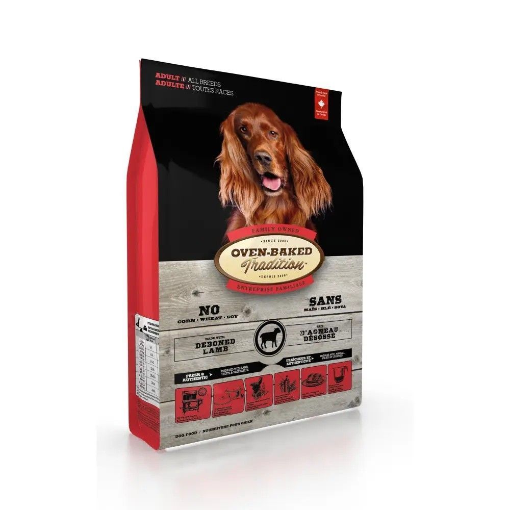 Сухий корм для собак Oven-Baked Tradition Adult All Breeds 11,34 кг - ягня