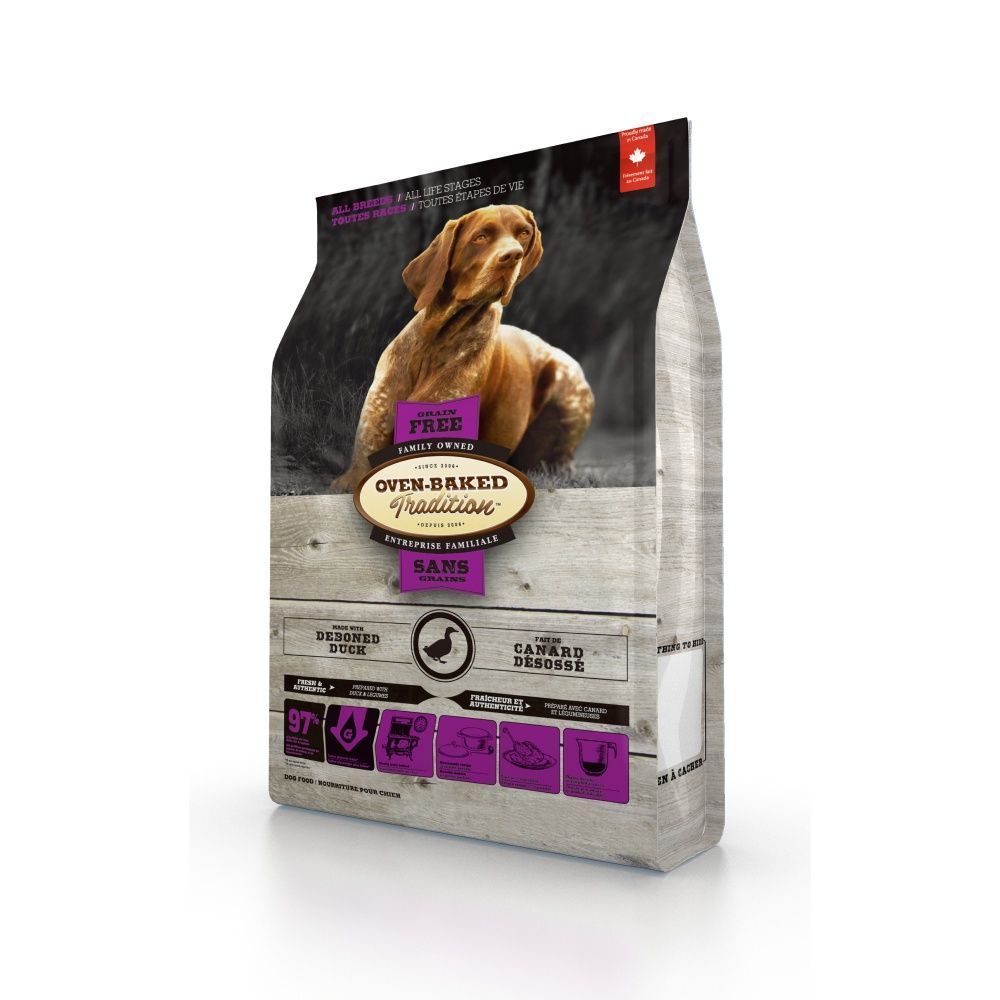 Cухий корм для собак Oven-Baked Tradition All Breeds Grain Free 10,44 кг - качка