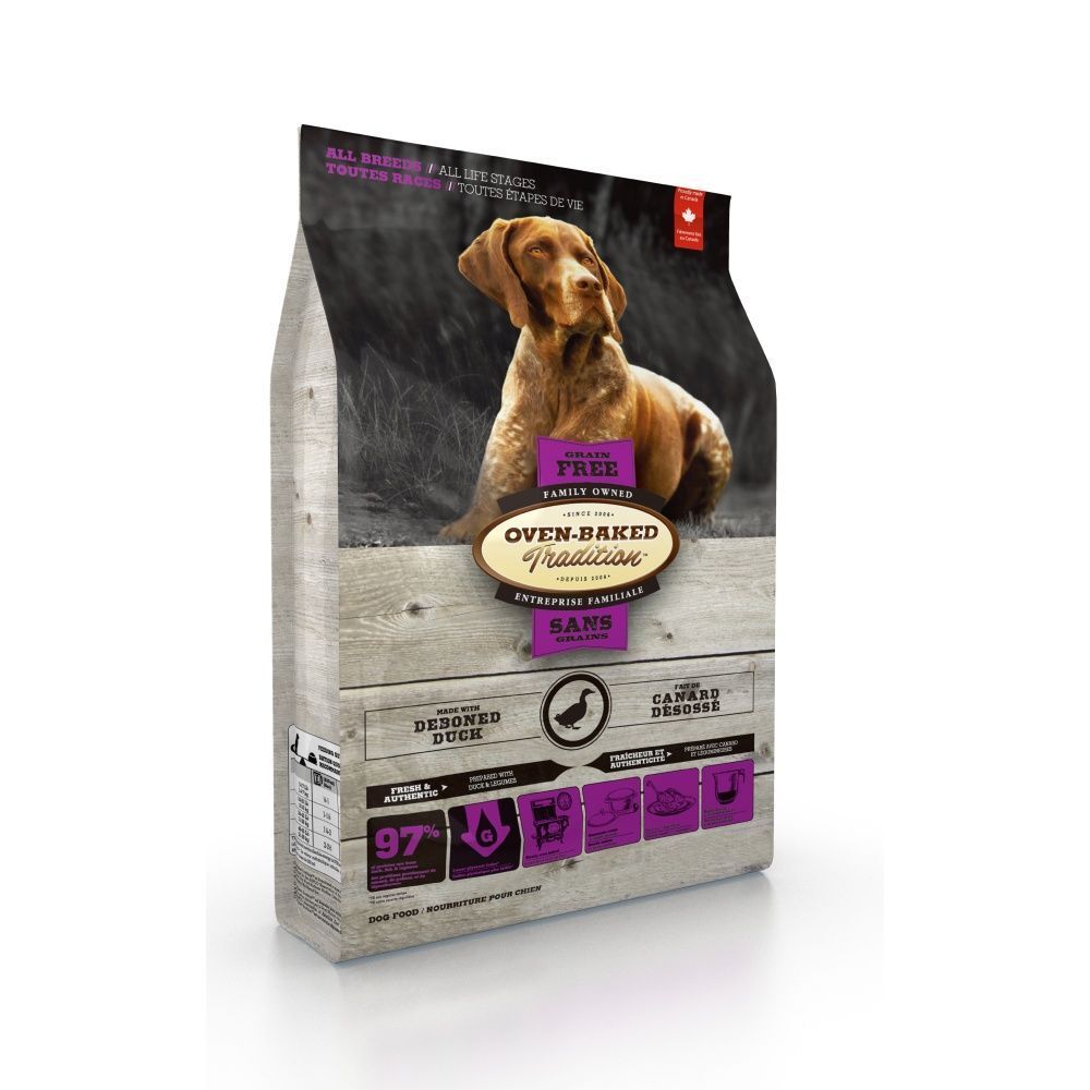 Cухий корм для собак Oven-Baked Tradition All Breeds Grain Free 10,44 кг - качка