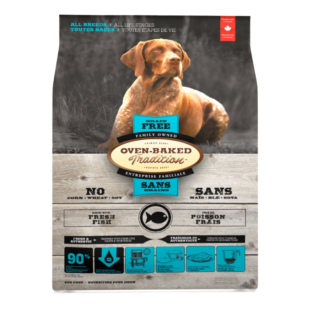 Сухий корм Oven-Baked Tradition Dog Grain Free 2,27 кг - риба Сухий корм Oven-Baked Tradition Dog Grain Free 2,27 кг - риба
