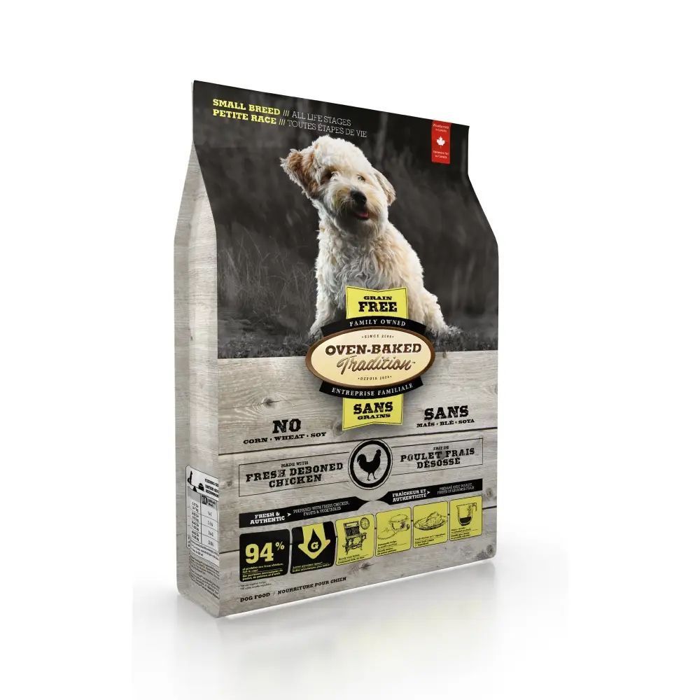 Cухий корм для собак Oven-Baked Tradition Small Breed Grain Free 2,27 кг - курка