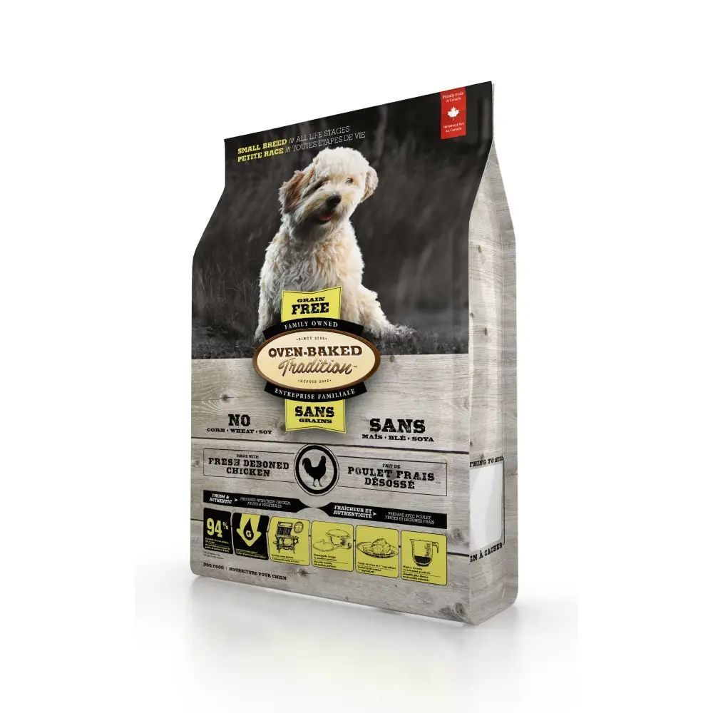 Cухий корм для собак Oven-Baked Tradition Small Breed Grain Free 2,27 кг - курка