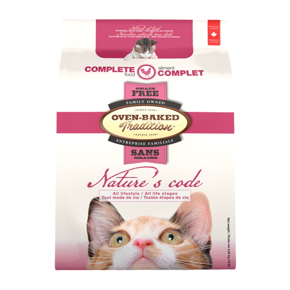 Сухой корм Oven-Baked Tradition Nature’s Code Cat Grain Free 350 г - курица Сухой корм Oven-Baked Tradition Nature’s Code Cat Grain Free 350 г - курица
