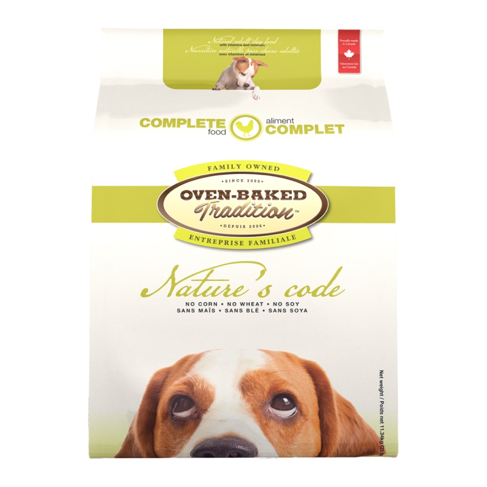 Сухий корм Oven-Baked Tradition Nature's Code Dog Adult 2 кг - курка Сухий корм Oven-Baked Tradition Nature's Code Dog Adult 2 кг - курка