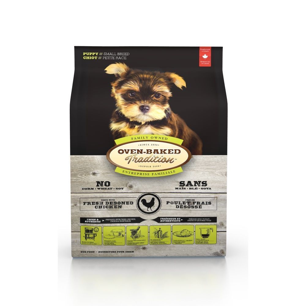 Сухой корм для щенков Oven-Baked Tradition Puppy Small Breed 1 кг - курица