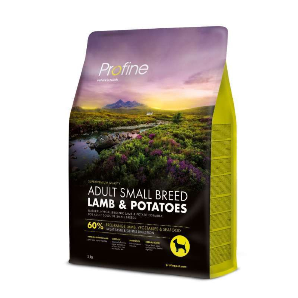 Сухой корм для взрослых собак мелких пород Profine Dog Adult Small Lamb and Potatoes 2 кг (ягненок и картофель) Сухой корм для взрослых собак мелких пород Profine Dog Adult Small Lamb and Potatoes 2 кг (ягненок и картофель)