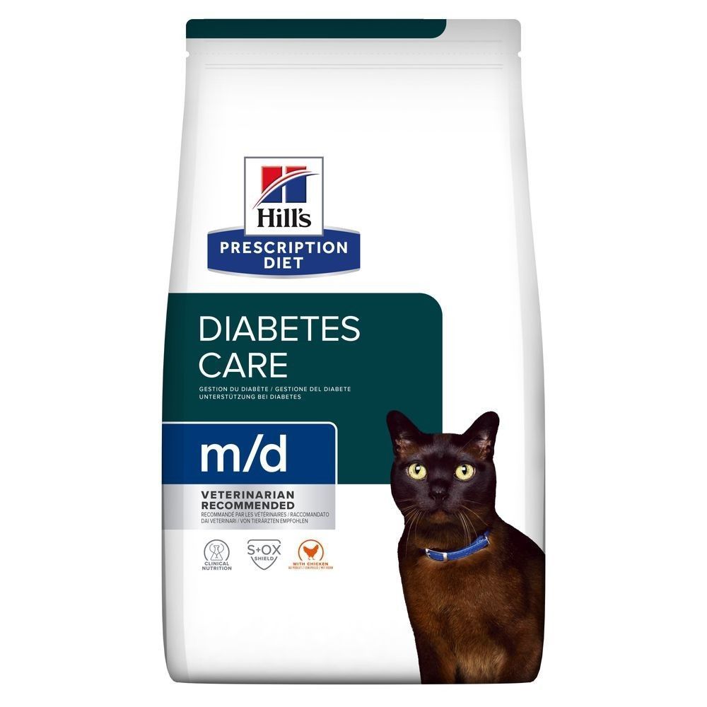 Сухий корм для котів Hill’s Prescription Diet Diabetes Care m/d 1,5 кг - курка Сухий корм для котів Hill’s Prescription Diet Diabetes Care m/d 1,5 кг - курка
