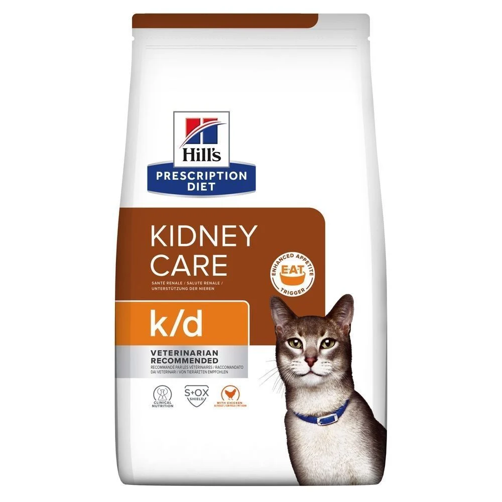 Сухий корм для котів Hill’s Prescription Kidney care k/d 1,5 кг - курка Сухий корм для котів Hill’s Prescription Kidney care k/d 1,5 кг - курка