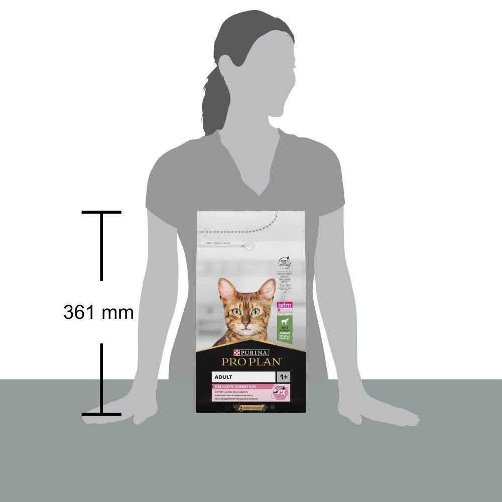 Сухой корм для кошек Pro Plan Adult Delicate Digestion 1,5 кг - ягненок Сухой корм для кошек Pro Plan Adult Delicate Digestion 1,5 кг - ягненок