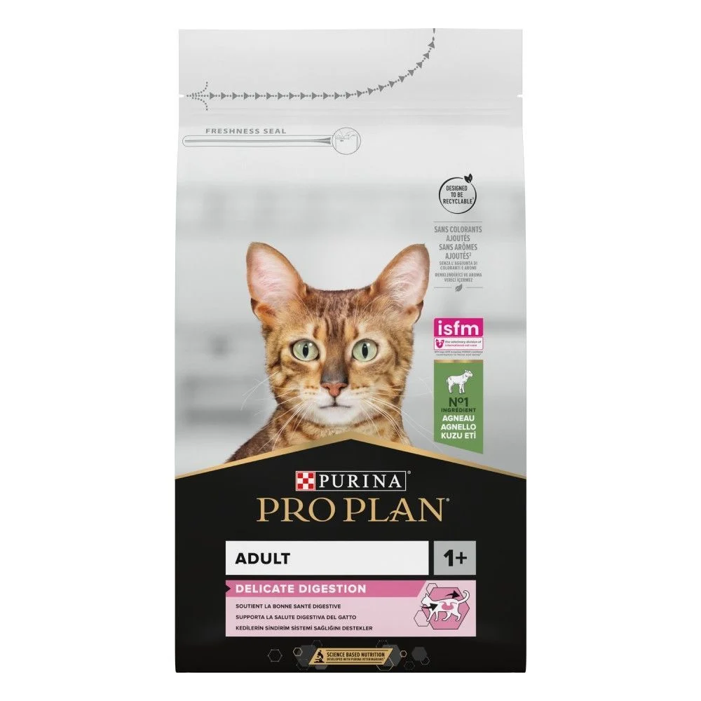 Сухой корм для кошек Pro Plan Adult Delicate Digestion 1,5 кг - ягненок Сухой корм для кошек Pro Plan Adult Delicate Digestion 1,5 кг - ягненок