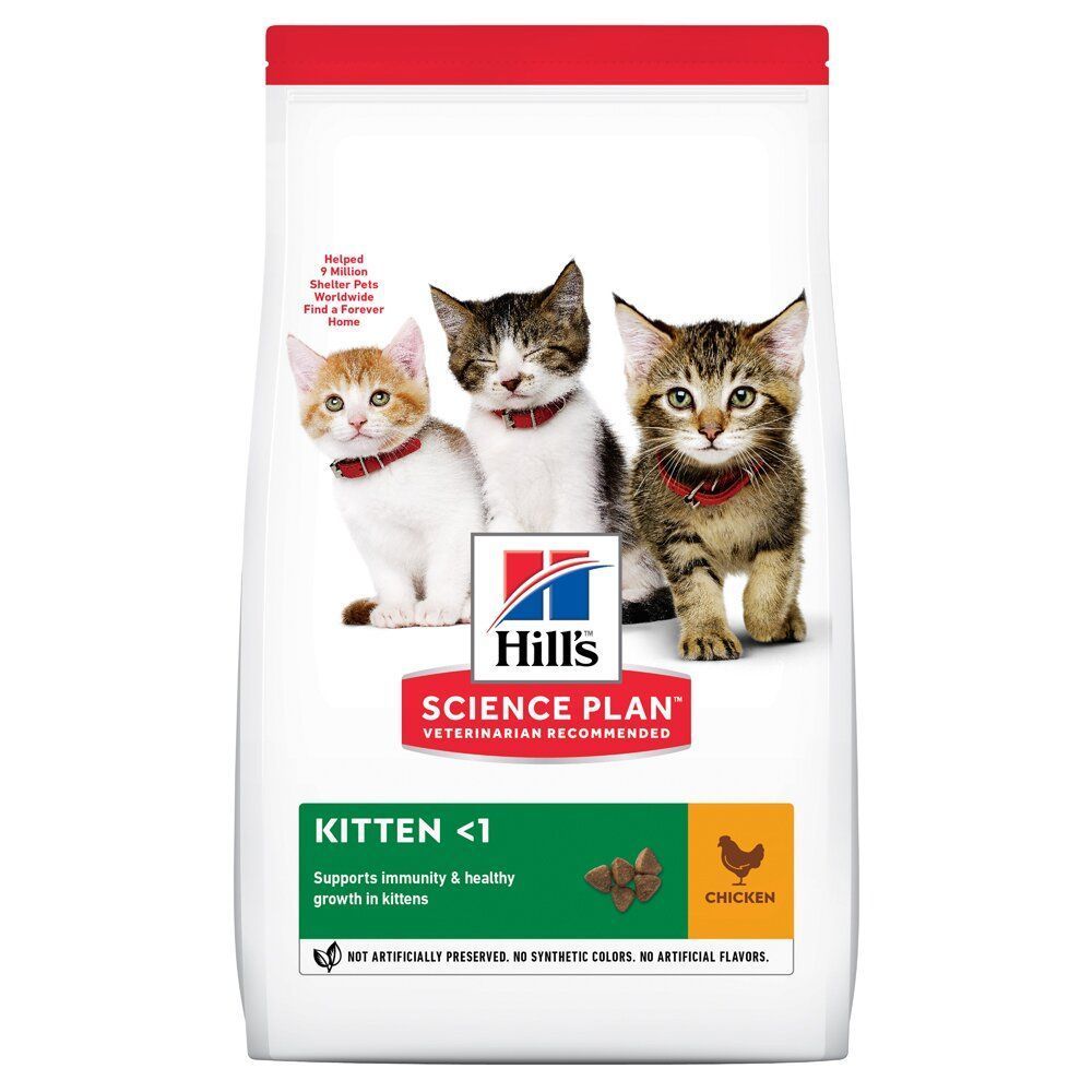 Сухий корм для кошенят Hill's Science Plan Kitten 300 г - курка Сухий корм для кошенят Hill's Science Plan Kitten 300 г - курка