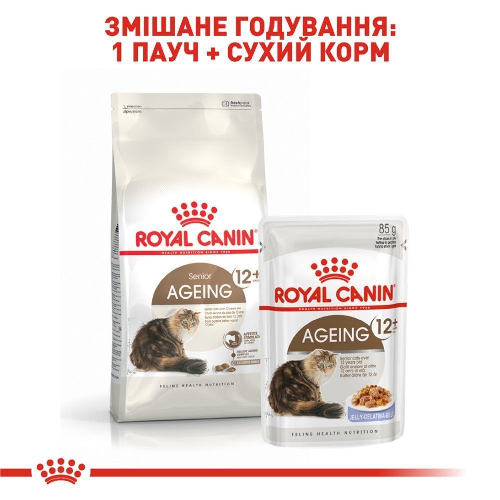 Сухий корм для котів Royal Canin Senior Ageing 12+ 2 кг Сухий корм для котів Royal Canin Senior Ageing 12+ 2 кг