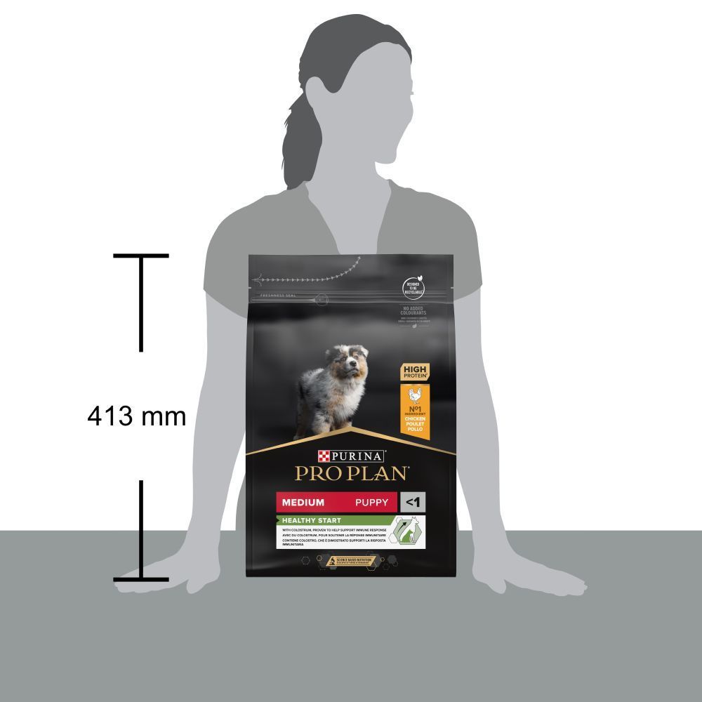 Сухой корм для щенков Pro Plan Medium Puppy Healthy Start 3 кг - курица Сухой корм для щенков Pro Plan Medium Puppy Healthy Start 3 кг - курица