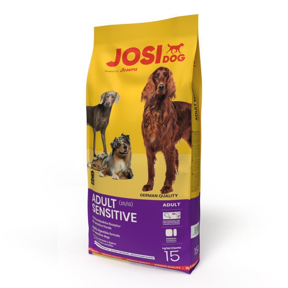Сухой корм для собак Josera JosiDog Sensitive Adult 15 кг - домашняя птица Сухой корм для собак Josera JosiDog Sensitive Adult 15 кг - домашняя птица