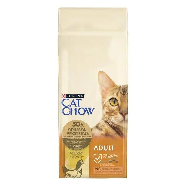 Сухий корм для котів Cat Chow Adult 15 кг - курка