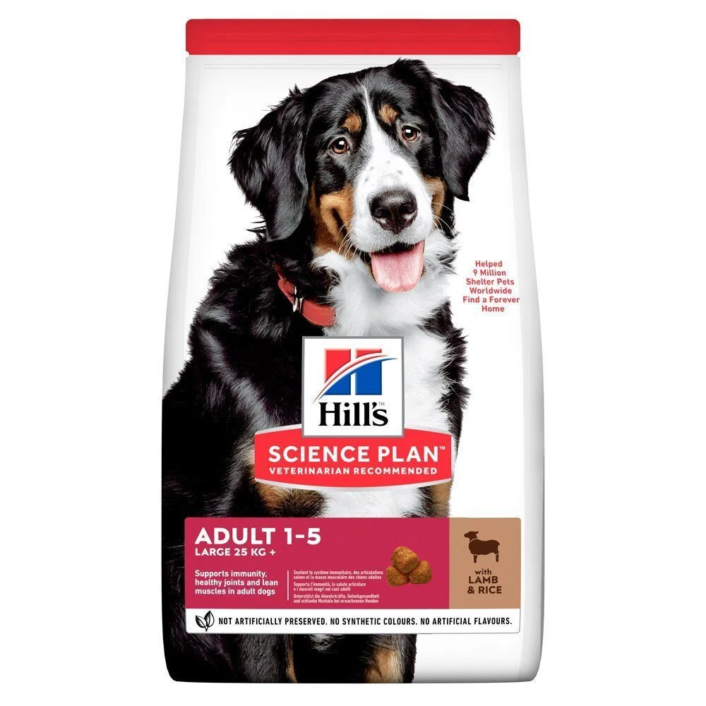 Сухий корм для собак Hill’s Science Plan Adult Large Breed 14 кг - ягня та рис Сухий корм для собак Hill’s Science Plan Adult Large Breed 14 кг - ягня та рис