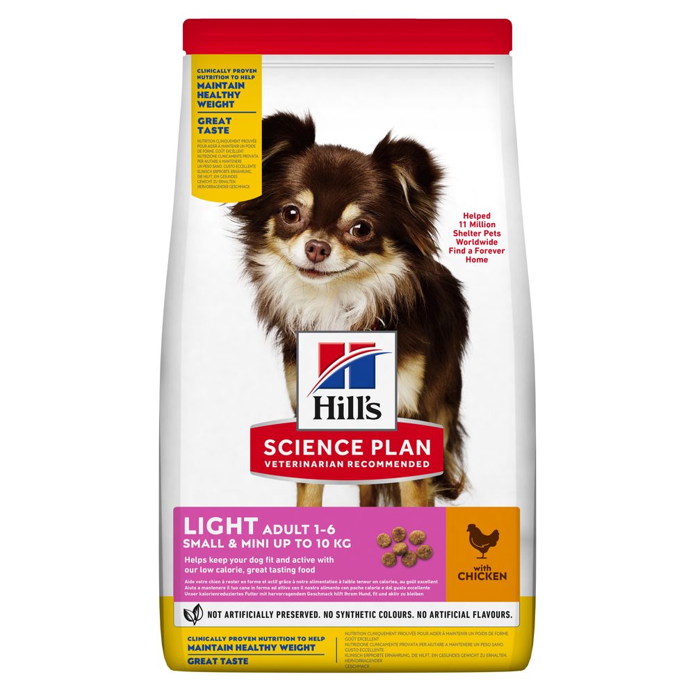 Сухий корм для собак Hill’s Science Plan Adult Light Small&Mini 1,5 кг - курка Сухий корм для собак Hill’s Science Plan Adult Light Small&Mini 1,5 кг - курка