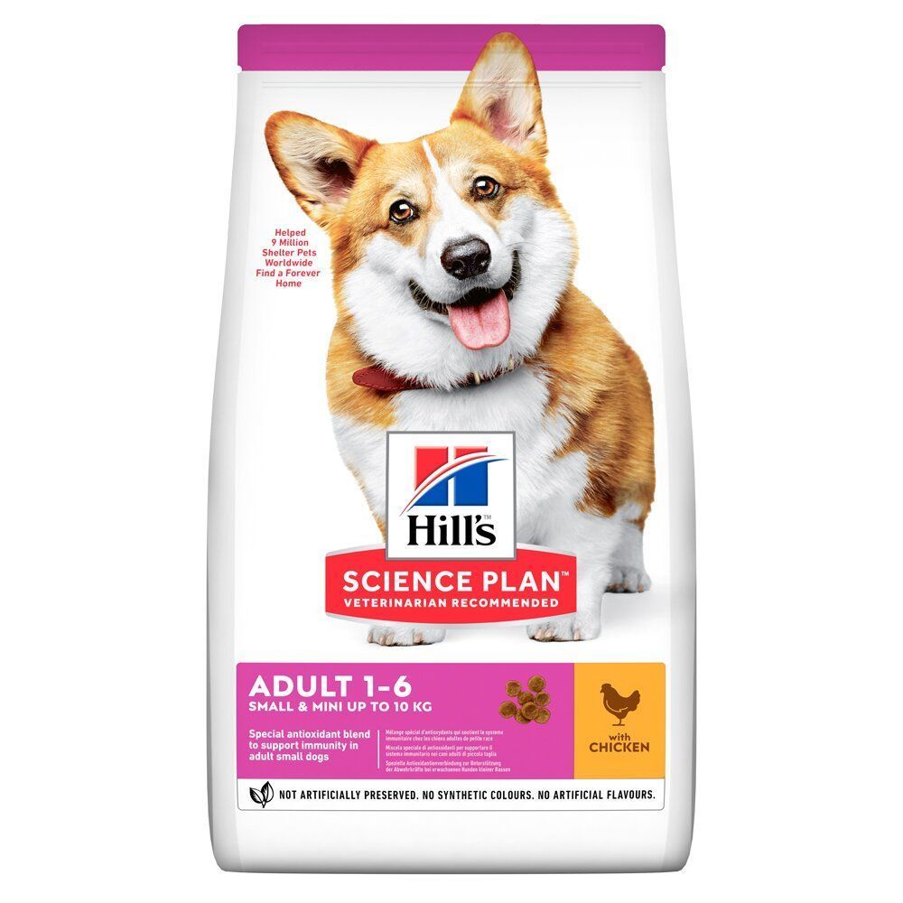 Сухий корм для собак Hill’s Science Plan Small&Mini Adult 1,5 кг - курка