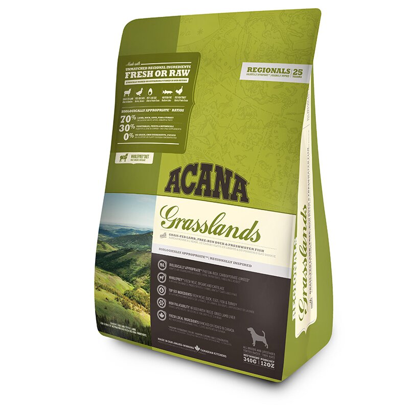 Сухий корм для дорослих собак всіх порід Acana Grasslands 340 г Сухий корм для дорослих собак всіх порід Acana Grasslands 340 г