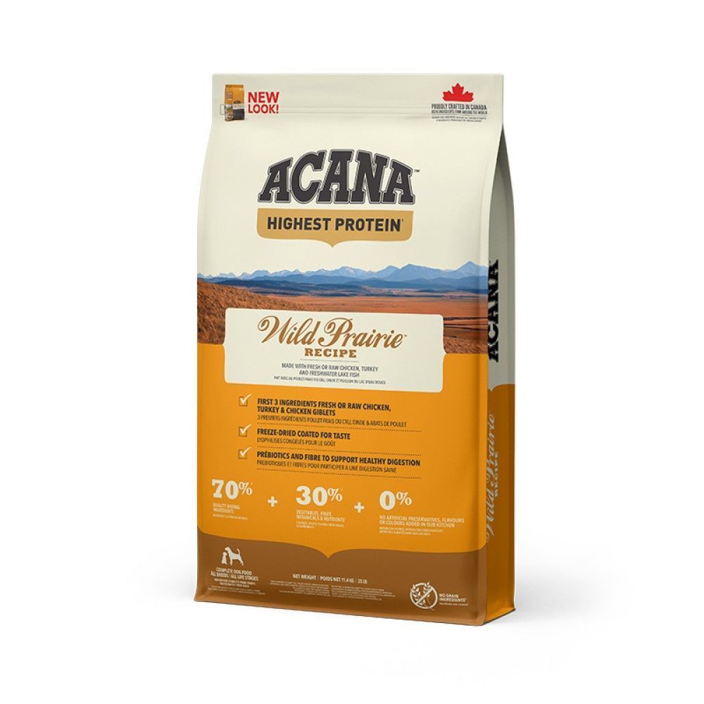 Сухий корм для собак Acana Wild Prairie Recipe 11,4 кг - курка Сухий корм для собак Acana Wild Prairie Recipe 11,4 кг - курка