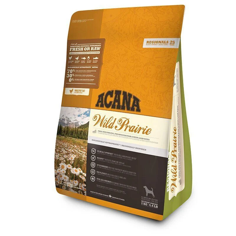 Сухий корм для собак Acana Wild Prairie 2 кг - асорті Сухий корм для собак Acana Wild Prairie 2 кг - асорті