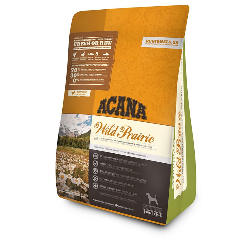 Сухий корм для дорослих собак всіх порід Acana Wild Prairie 340 г Сухий корм для дорослих собак всіх порід Acana Wild Prairie 340 г