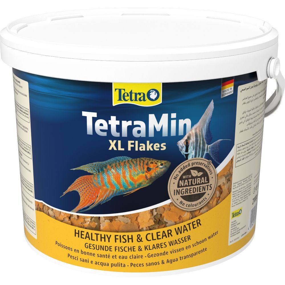 Сухий корм для великих всеїдних акваріумних риб Tetra Min XL Flakes 21 кг - пластівці Сухий корм для великих всеїдних акваріумних риб Tetra Min XL Flakes 21 кг - пластівці