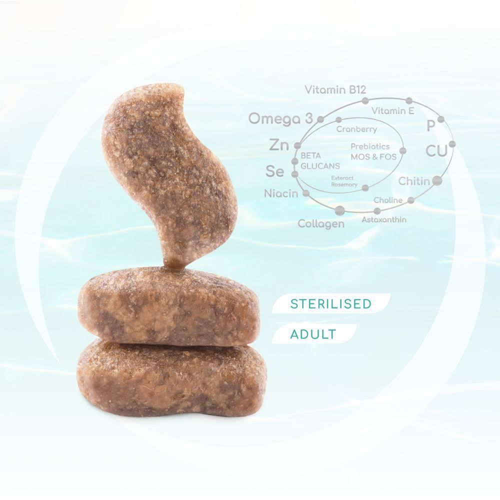 Сухий корм для котів Optimeal Beauty Fitness Healthy Weight Sterilised 1,5 кг - морепродукти Сухий корм для котів Optimeal Beauty Fitness Healthy Weight Sterilised 1,5 кг - морепродукти