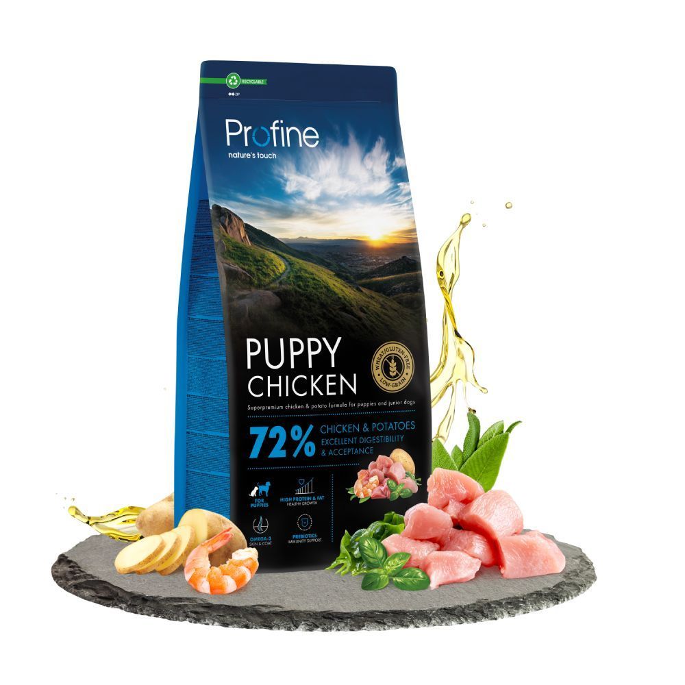Сухий корм для цуценят Profine Puppy 12 кг - курка та картопля Сухий корм для цуценят Profine Puppy 12 кг - курка та картопля