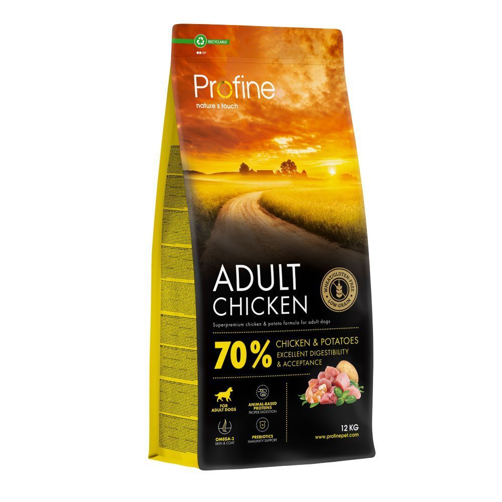 Сухой корм для собак Profine Adult 12 кг - курица и картофель Сухой корм для собак Profine Adult 12 кг - курица и картофель