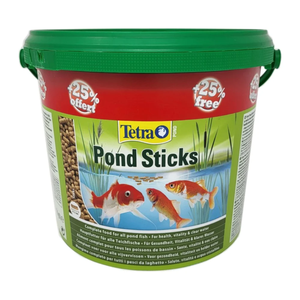 Сухий корм для ставкових риб Tetra Pond Sticks 4 л+25% Сухий корм для ставкових риб Tetra Pond Sticks 4 л+25%